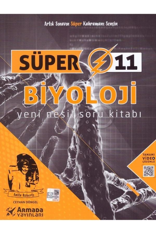 Armada 11.Sınıf Süper Biyoloji Soru Kitabı - Armada Yayınları - Armada Yayınları - Image 1