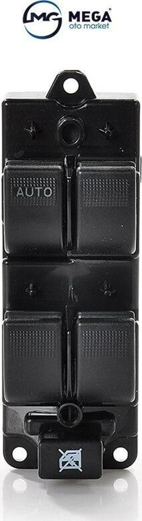 Mega Oto Market Sol Cam Düğmesi Anahtarı Mazda 626 ile uyumlu - Image 1