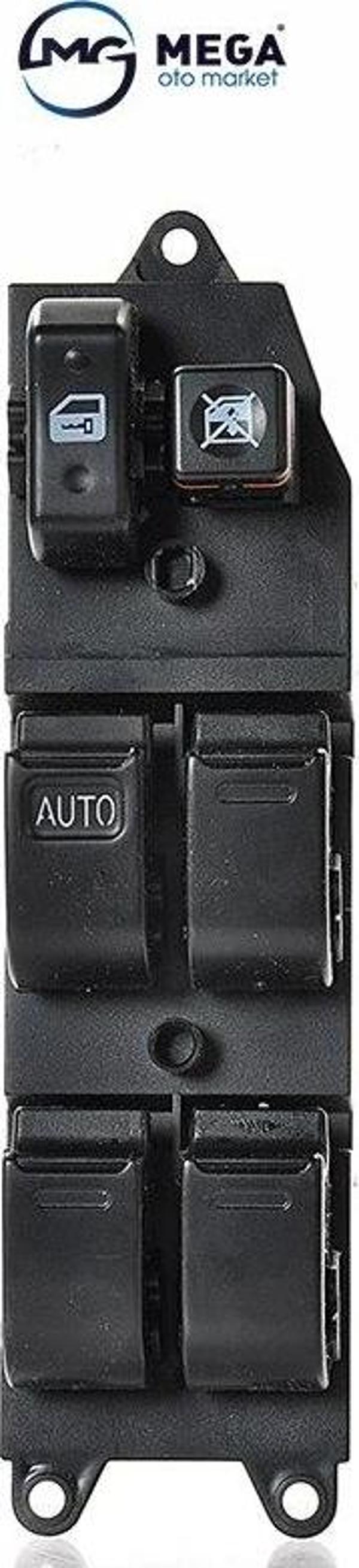 Mega Oto Market Sol Cam Düğmesi Anahtarı Toyota Uyumlu Hilux 2005-2009 Arası ile uyumlu - Image 1