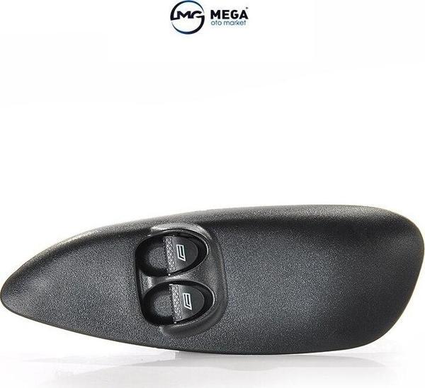 Mega Oto Market Sol Çiftli Cam Düğmesi Anahtarı Fiat Doblo - Palio - Albea ile uyumlu - Image 1