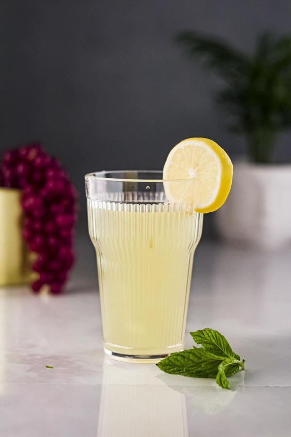 Akrilik Şeffaf Tekli Uzun Bardak & Su Meşrubat Bardağı 400 ml ( Cam Değildir ) - Image 1
