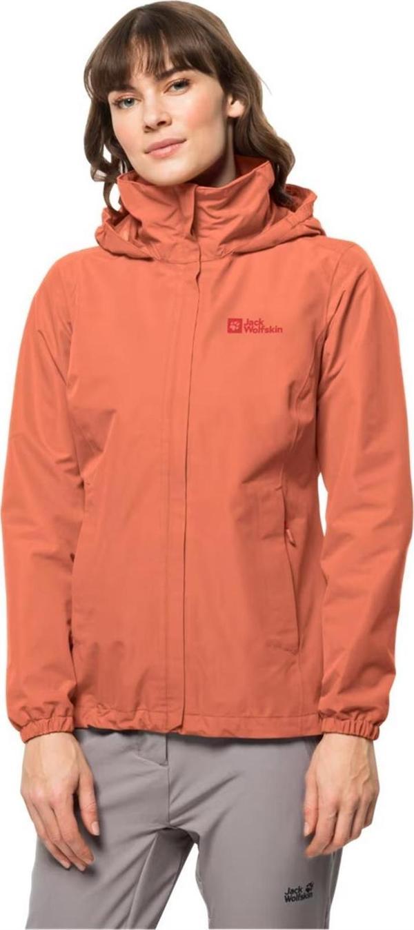 Jack Wolfskin Stormy Point 2L JKT Kadın Ceket 1111202-2182 Guave - Image 1