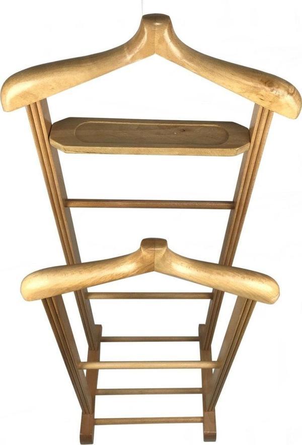 Melada Mobilya Gürgen Çift Tepeli Dilsiz Uşak Ham Cilalı  125 cm - Image 1