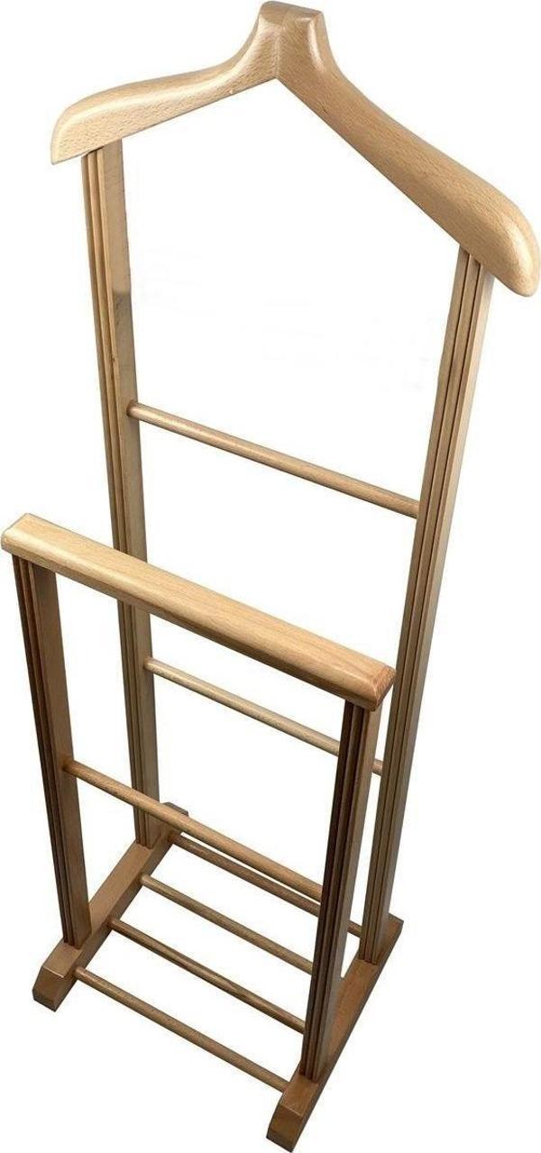 Melada Mobilya Gürgen İkili Dilsiz Uşak Ham Cilalı Basic - Image 1