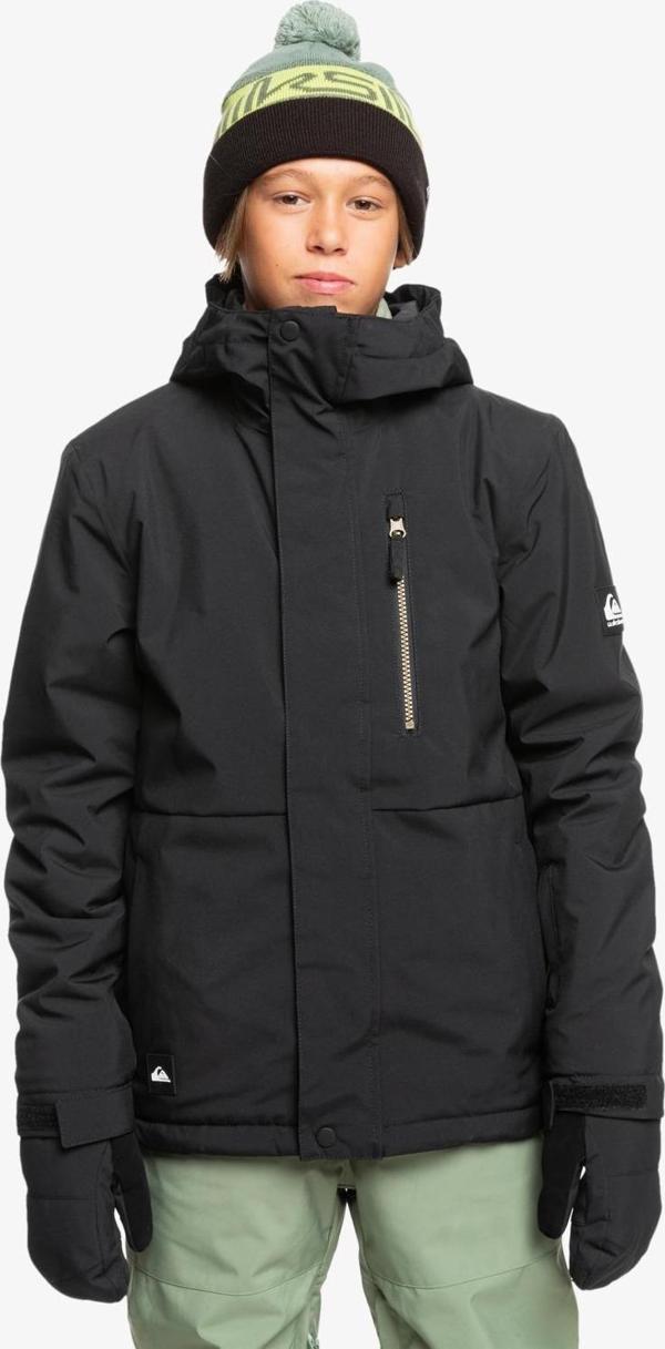 Quiksilver Mission Solid Youth JK Çocuk Snowboard Ceketi EQBTJ03157-KVJ0 Black - Image 1