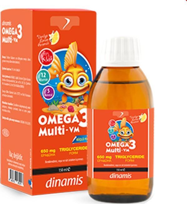 Dinamis Omega 3 Multi VM 150 ml - Image 1