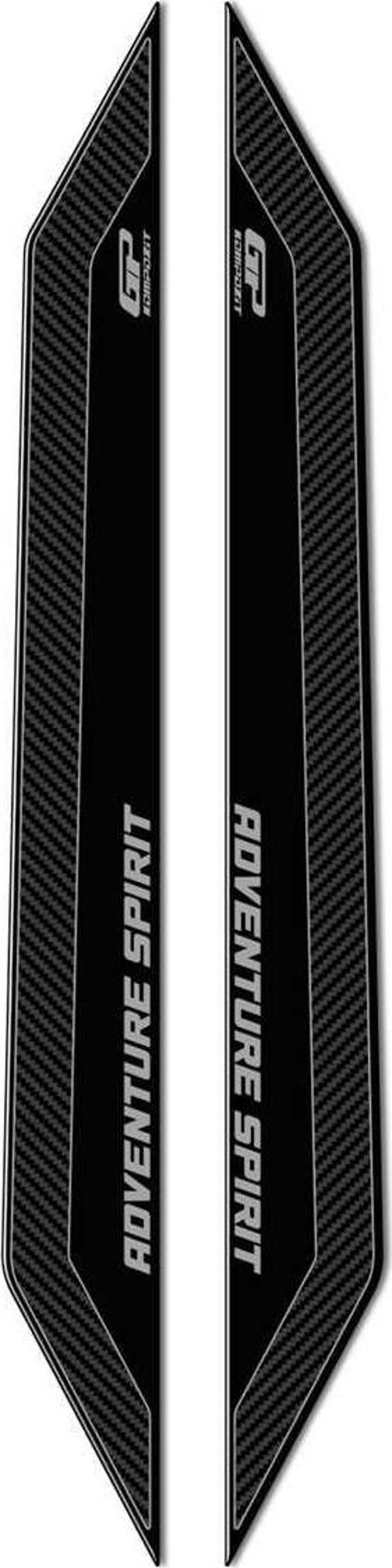 GP Kompozit Honda ADV 350 2023-2024 Uyumlu Sele Altı Yan Pad Karbon - Image 1