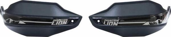 GP Kompozit Royal Enfield Himalayan 2024 Uyumlu Plastik Elcik Koruma Siyah - Image 1