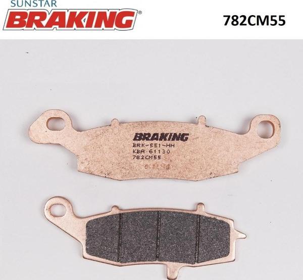 SİNTERLİ SOL ÖN FREN BALATASI / SUZUKI / SV 650 / 650cc / ÖN SAĞ  / 1999-2000-2001-2002-2003-2004-2005-2006-2007-2008-20 - Image 1