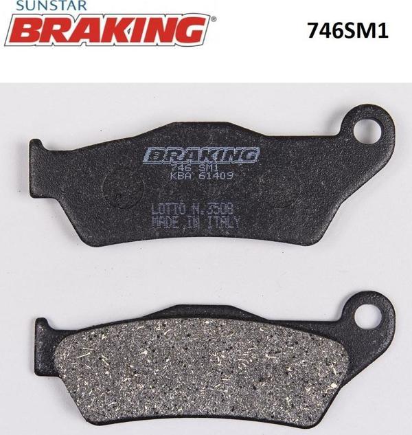 YARI METALİK FREN BALATASI / YAMAHA / YZF R125 / 125cc / ÖN  / 2008-2009-2010-2011-2012-2013-2014-2015-2016-2017-2018-20 - Image 1
