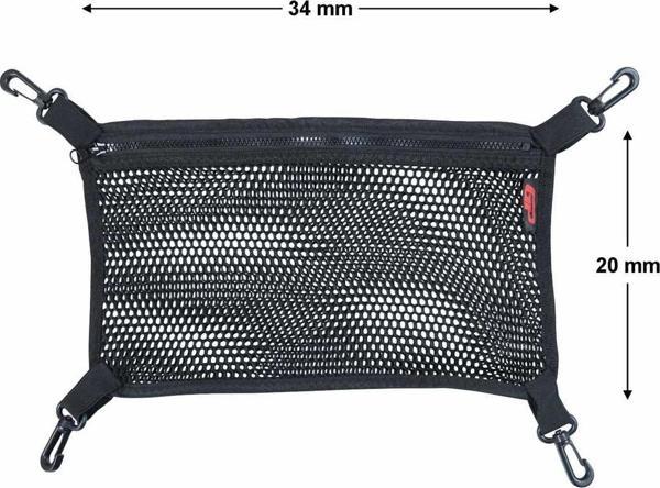 GP Kompozit 75 LT Alüminyum Motosiklet Çanta Uyumlu Çanta İçi File Siyah - Image 1