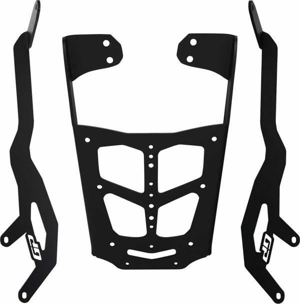 GP Kompozit Bajaj Pulsar NS 125 2023-2024 Uyumlu Arka Çanta Demiri Siyah - Image 1