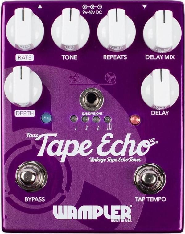 Wampler Faux Tape Echo V2 Delay Pedalı - Image 1