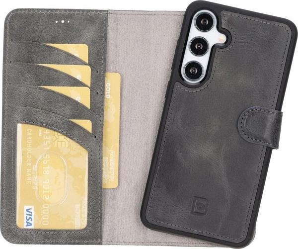 Bouletta Samsung Galaxy S24 Plus Uyumlu Deri Cüzdanlı Kılıf TN18 - Image 1
