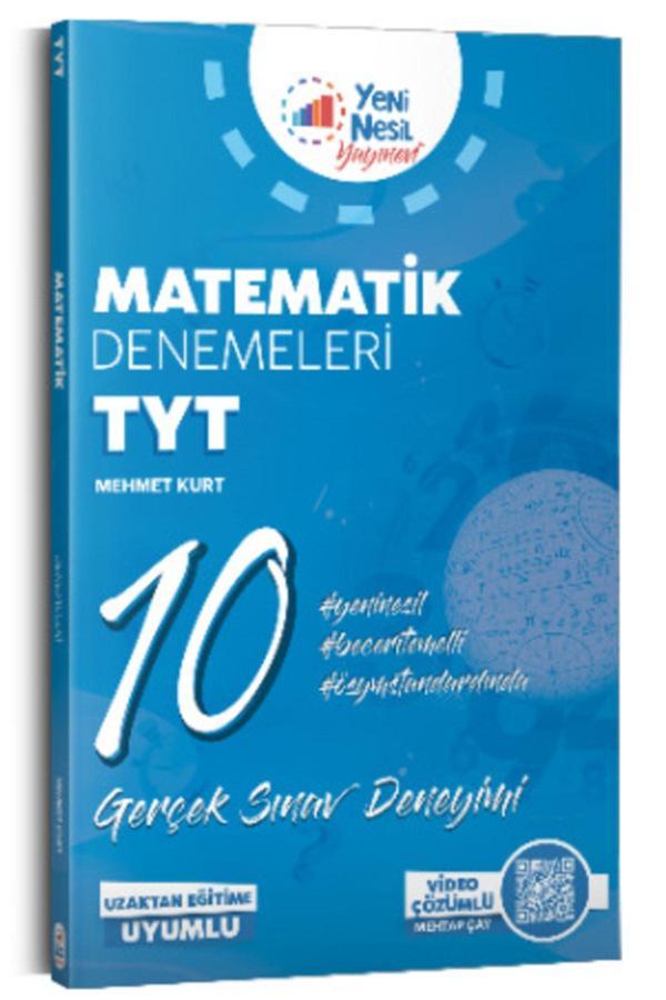 Yks Tyt Matematik 10 Deneme Sınavı - - Yeni Nesil Yayınları - Yeni Nesil Yayınları - Image 1
