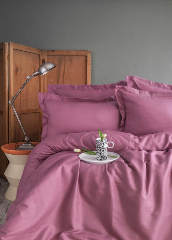 KING SIZE BAMBU NEVRESİM TAKIMI ELLIE VIOLET - NEVRESIM - Image 1