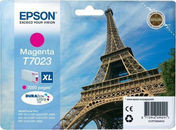 Epson T7023XL /WP4000 /WP4014 /WP4015 /WP4020 /WP4025 /WP4095 /WP4500 /WP4515 /WP4525 /4530 /WP4534 /WP4535 / WP4540 /WP - Image 1