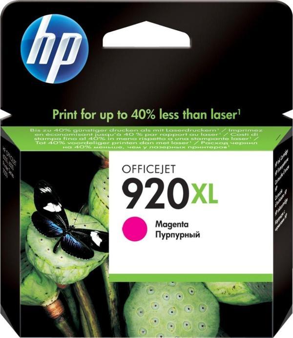 HP 920XL CD973A Yüksek Kapasite Kırmızı Orjinal Kartuşu , HP Officejet 6000 / 6500 / 6500A / 7000 / 7500 / 7500A Yüksek  - Image 1