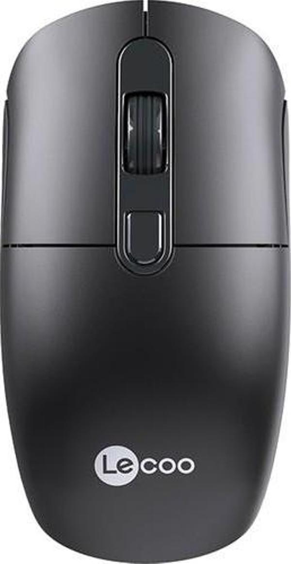 Lecoo Lenovo M2001 Kablosuz Optik 1600DPI 4 Tuşlu Mouse Siyah - Image 1