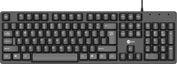 Lecoo KB101 USB Kablolu Türkçe Q Klavye Siyah GKE - Image 1