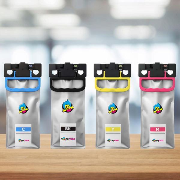 Epson Workforce Pro WF-C529 WF-C579 Muadil Kartuş Set / T01C1 /T02C1 / T03C1 / T04C1 - Image 1