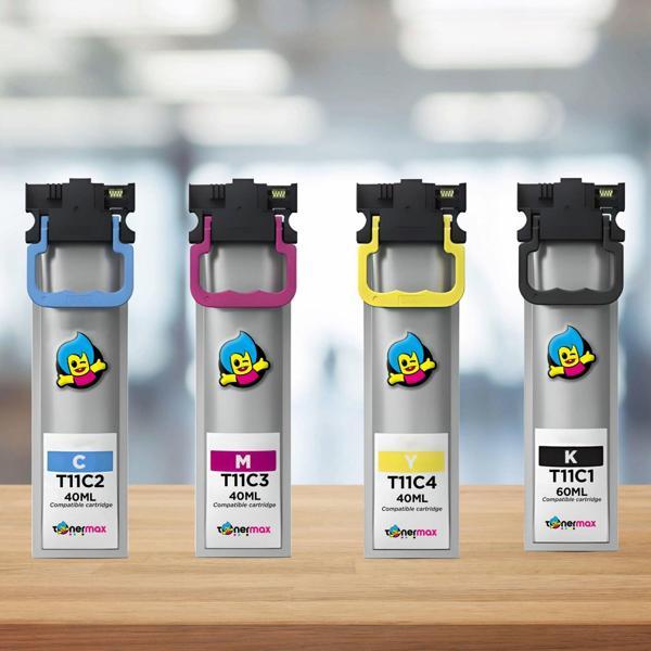 Epson Workforce Pro WF-C5890DWF T11C1 Muadil Kartuş Takım / T11C1 - Image 1