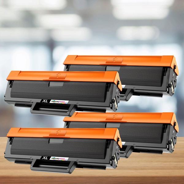 Hp 106X W1106X Muadil Toner - Çipli ( Yüksek Kapasite ) 4'lü Paket / 107A / 107W / MFP 135W / MFP 137fnw - Image 1