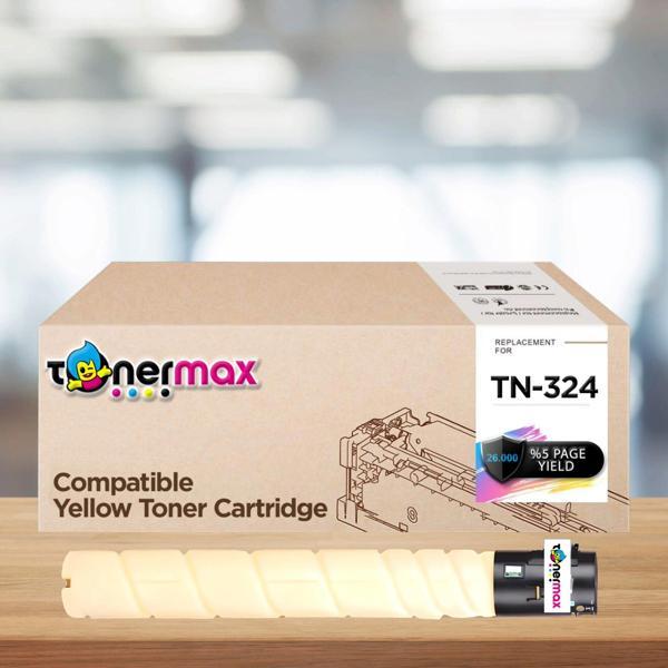 Konica Minolta /TN-324 Sarı Muadil Toner/Bizhub C258/ C308/ C368 A8DA230 - Image 1