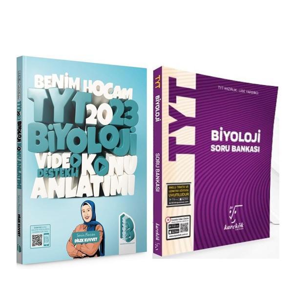 Benim Hocam 2023 TYT Biyoloji Konu ve Karekök Soru Bankası Seti 2 Kitap - Benim Hocam Yayınları - Image 1