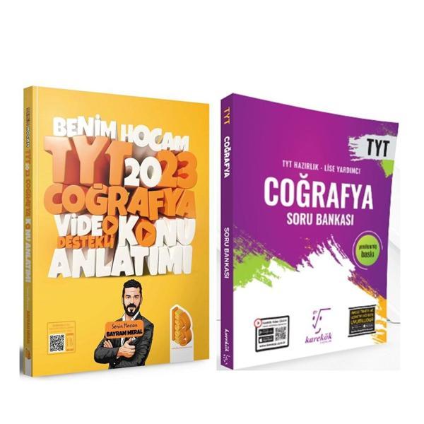 Benim Hocam 2023 TYT Coğrafya Konu ve Karekök Soru Bankası Seti 2 Kitap - Benim Hocam Yayınları - Image 1