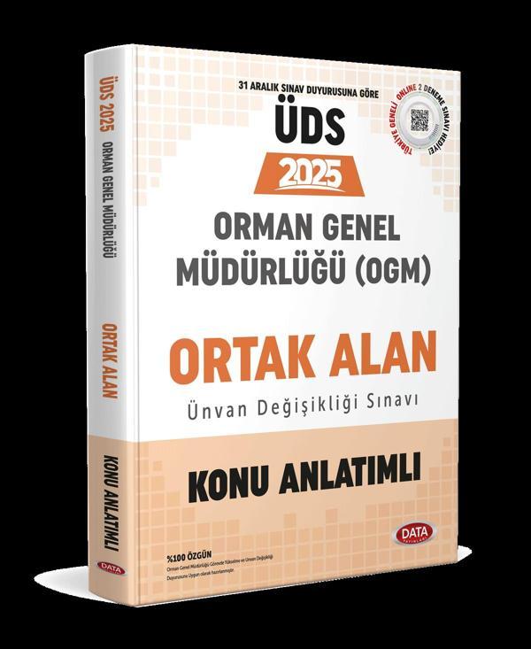 2025 GYS Orman Genel Müdürlüğü Ünvan Değişikliği Sınavı Ortak Alan Konu Anlatımlı Data Yayınları - Data Yayınları - Image 1