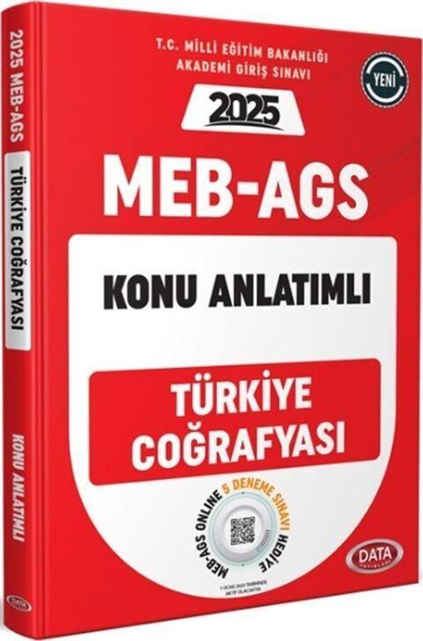 2025 MEB AGS Türkiye Coğrafyası Konu Anlatımlı Data Yayınları - Data Yayınları - Image 1