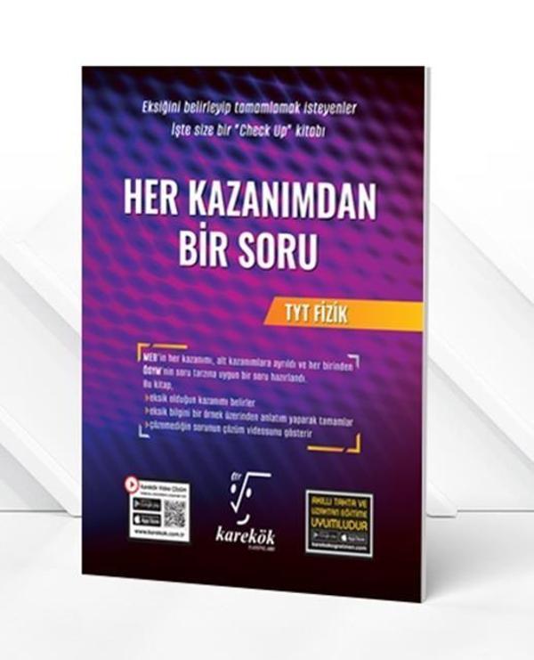 TYT Fizik Her Kazanımdan Bir Soru Karekök Yayınları - Karekök Eğitim Yayınları - Image 1