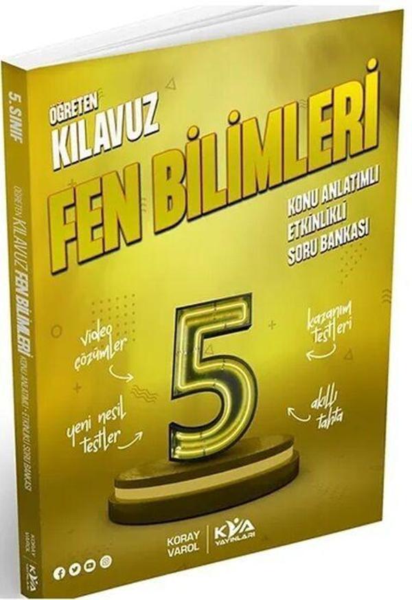5. Sınıf Fen Bilimleri Öğreten Kılavuz Konu Anlatımlı Etkinlikli Soru Bankası KVA Yayınları - Image 1