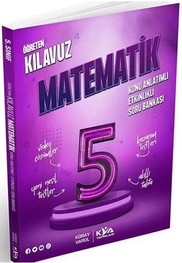 5. Sınıf Matematik Öğreten Kılavuz Konu Anlatımlı Etkinlikli Soru Bankası KVA Yayınları - Image 1