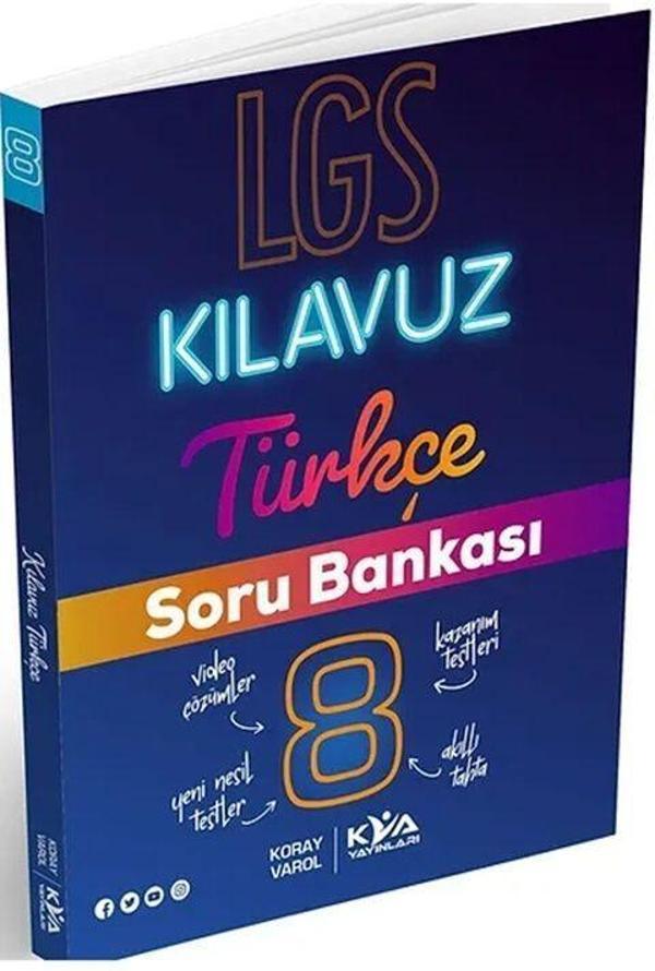 8. Sınıf LGS Türkçe Kılavuz Soru Bankası KVA Yayınları - Image 1