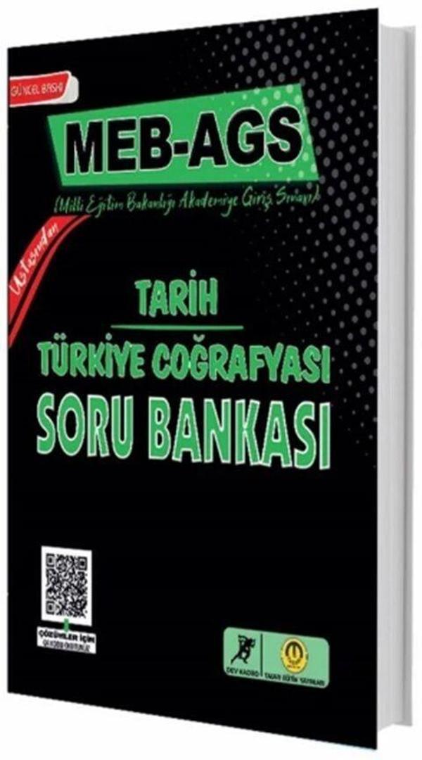 MEB AGS Tarih Türkiye Coğrafyası Soru Bankası Tasarı Yayınları - Tasarı Akademi - Image 1