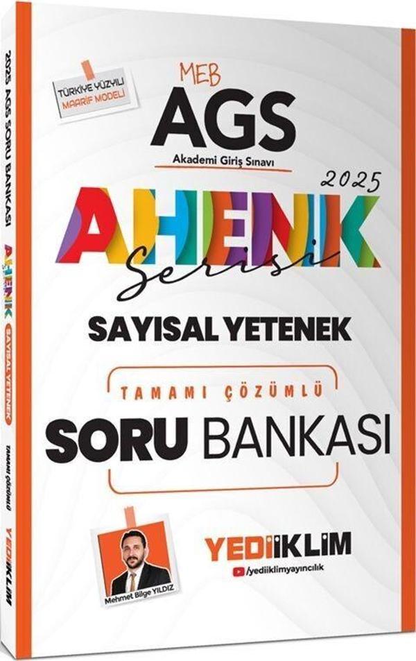 2025 MEB AGS Sayısal Yetenek Ahenk Serisi Tamamı Çözümlü Soru Bankası Yediiklim Yayınları - Yediiklim Yayınları - Image 1