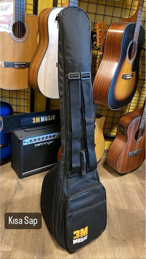 3M Music Saz Kılıfı Bağlama Kılıfı Korumalı Kalın Kılıf Kısa Saz Kılıfı - Image 1