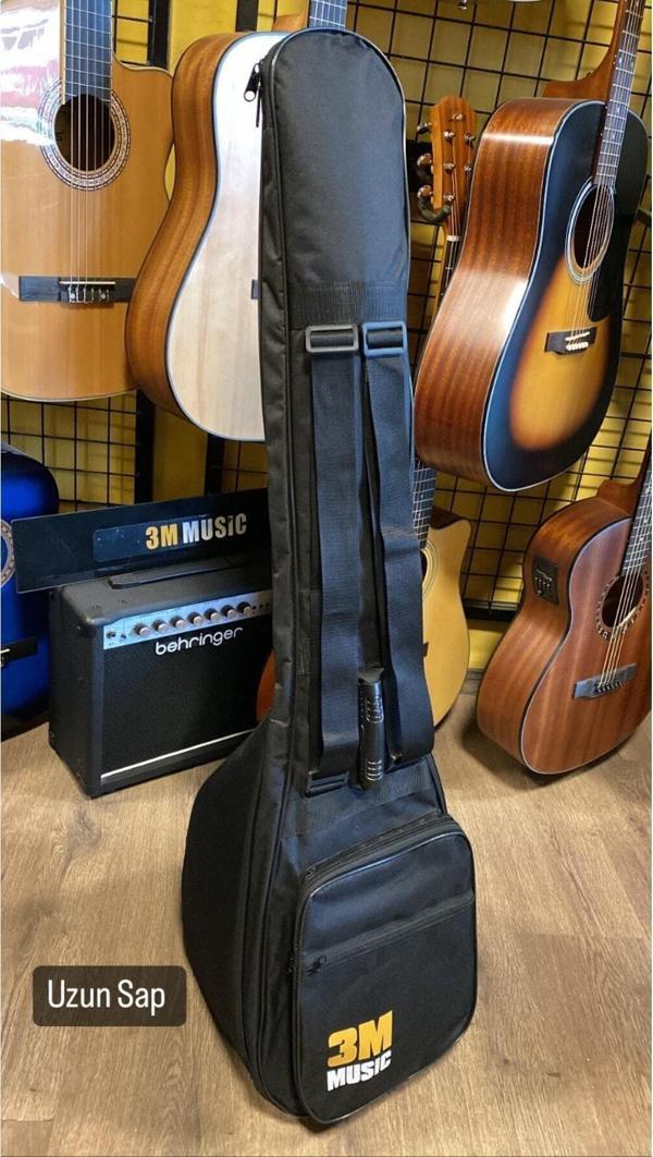 3M Music Saz Kılıfı Bağlama Kılıfı Korumalı Kalın Kılıf Uzun Saz Kılıfı - Image 1