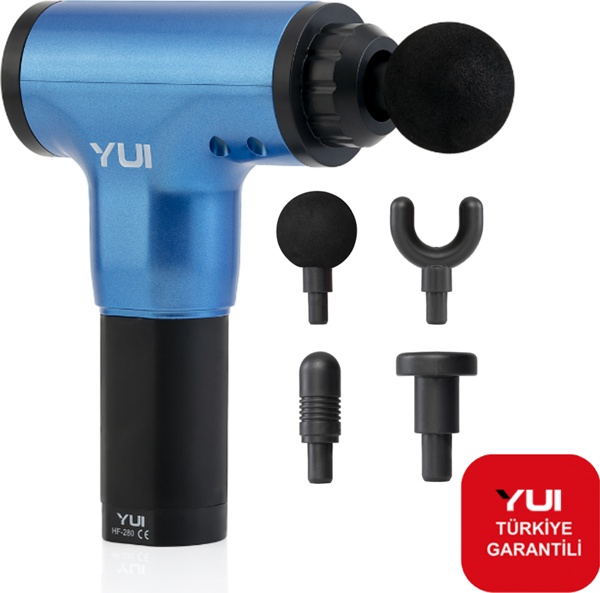 Yui Fascial Gun Body Fitness Şarjlı Profesyonel Masaj Aleti - Image 1