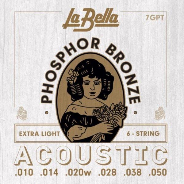 Labella La Bella 7Gpt Akustik Gitar Teli (10-50) - Image 1