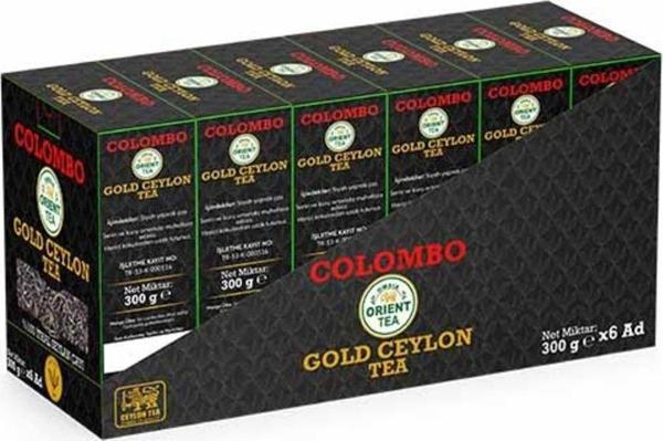 Colombo Seylan Yaprak Çay 300 Gr x 6 Adet - Image 1