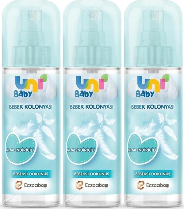 Uni Baby Kolonya Bebeksi Kokular 150 ml X 3 Adet - Image 1