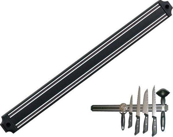 Mıknatıslı Bıçak Tutucu Stand - 49 cm, Siyah - Image 1