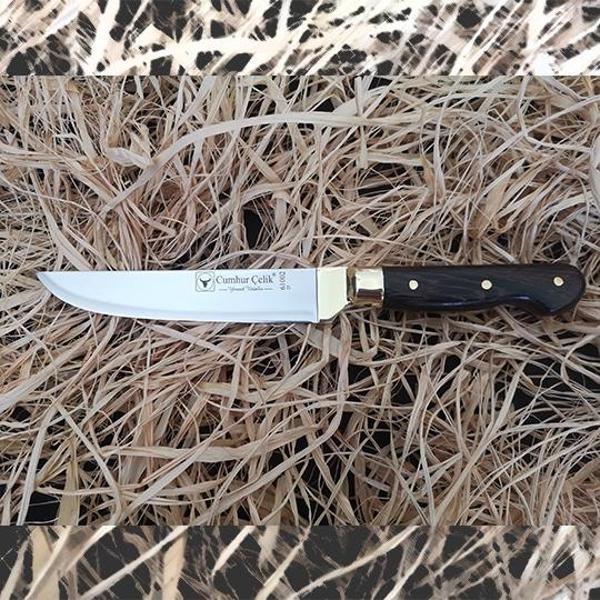 Sürmene Cumhur Çelik 61002 Mutfak Bıçağı No:2, 13 cm, Venge Sap - Image 1