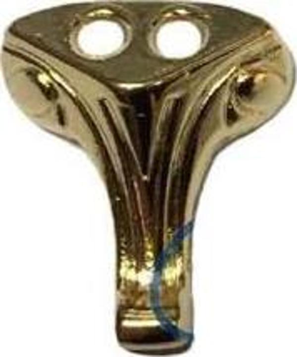 Moda Ahşap Sandık Ayağı, Kutu Ayak 1,5 cm - Sarı, 100 Adet - Image 1