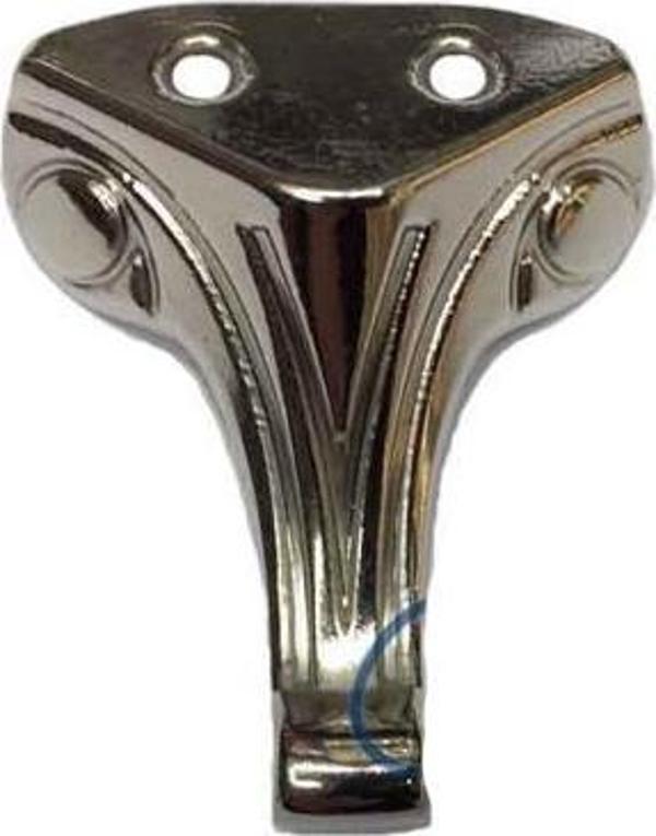 Moda Ahşap, Mdf, Sunta Sandık Ayağı, Kutu Ayak 3,5 cm - Nikel - Image 1