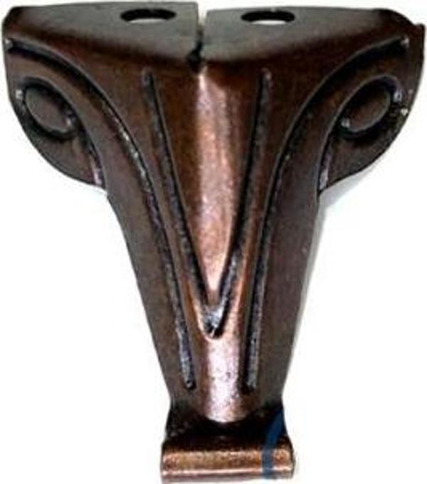 Moda Sac Ahşap, Sunta Sandık Ayağı, Kutu Ayak 2,5 cm - Eskitme - Image 1