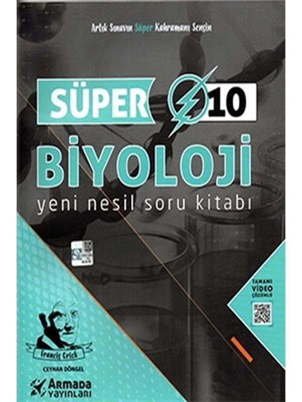 Armada 10.Sınıf Süper Biyoloji Soru Kitabı - Armada Yayınları - Armada Yayınları - Image 1